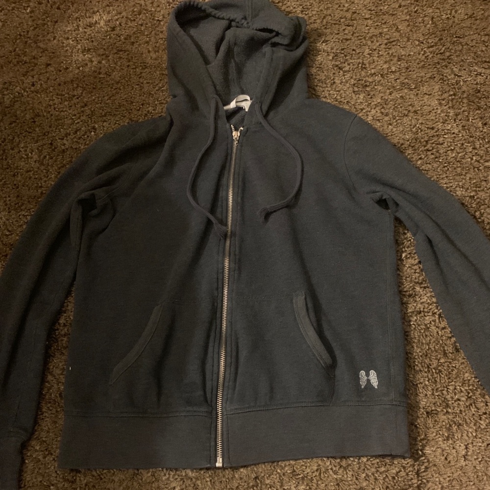 Victoria secret size small zip up hoodie